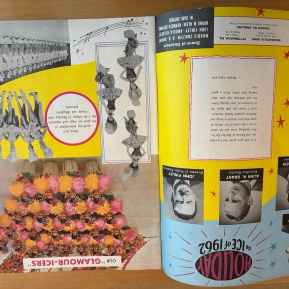 Vintage Holiday on Ice of 1962 souvenir program. - Picture 3 of 15